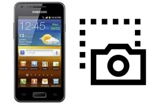 Captura de pantalla en Samsung I9070 Galaxy S Advance