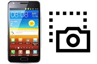 Captura de pantalla en Samsung I929 Galaxy S II Duos