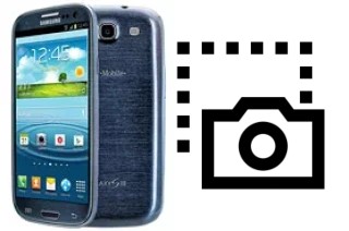 Captura de pantalla en Samsung Galaxy S III T999