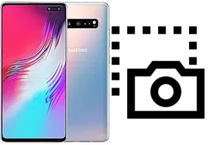 Captura de pantalla en Samsung Galaxy S10 5G