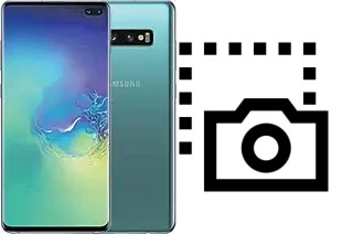 Captura de pantalla en Samsung Galaxy S10+