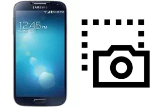 Captura de pantalla en Samsung Galaxy S4 CDMA