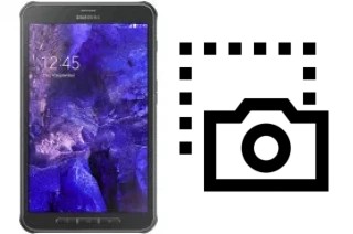 Captura de pantalla en Samsung Galaxy Tab Active LTE