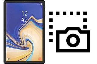 Captura de pantalla en Samsung Galaxy Tab S4 10.5