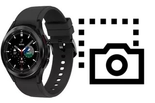 Captura de pantalla en Samsung Galaxy Watch4 Classic