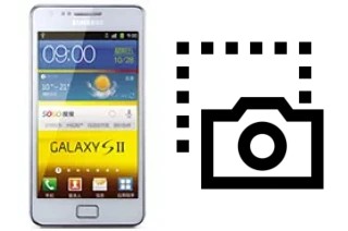 Captura de pantalla en Samsung I9100G Galaxy S II