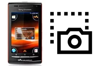 Captura de pantalla en Sony Ericsson W8