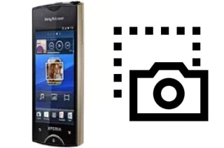 Captura de pantalla en Sony Ericsson Xperia ray