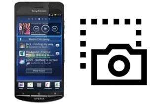 Captura de pantalla en Sony Ericsson Xperia Duo