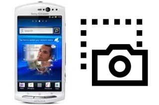 Captura de pantalla en Sony Ericsson Xperia neo V