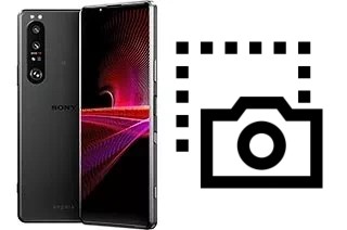 Captura de pantalla en Sony Xperia 1 III