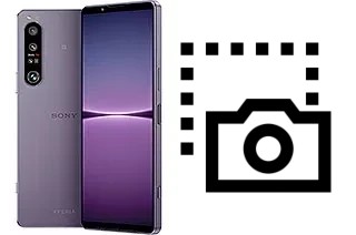 Captura de pantalla en Sony Xperia 1 IV