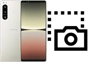 Captura de pantalla en Sony Xperia 5 IV