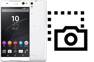 Captura de pantalla en Sony Xperia C5 Ultra