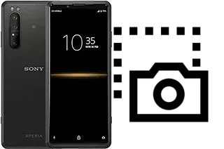 Captura de pantalla en Sony Xperia Pro (2020)