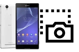 Captura de pantalla en Sony Xperia T2 Ultra