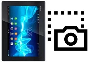 Captura de pantalla en Sony Xperia Tablet S