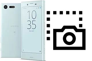 Captura de pantalla en Sony Xperia X Compact