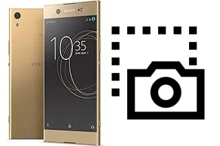 Captura de pantalla en Sony Xperia XA1 Ultra