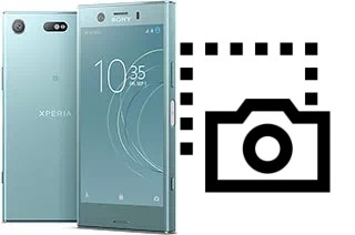 Captura de pantalla en Sony Xperia XZ1 Compact