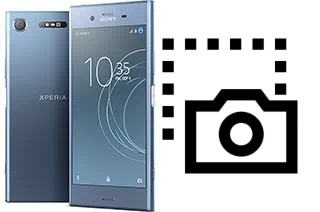 Captura de pantalla en Sony Xperia XZ1