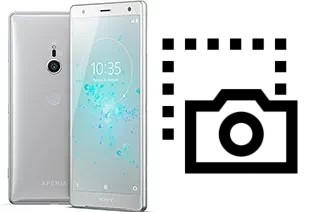 Captura de pantalla en Sony Xperia XZ2