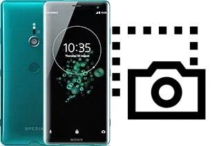 Captura de pantalla en Sony Xperia XZ3