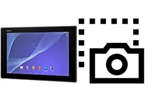 Captura de pantalla en Sony Xperia Z2 Tablet Wi-Fi