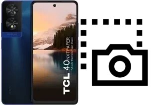 Captura de pantalla en TCL 40 NxtPaper