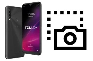 Captura de pantalla en TCL L10+