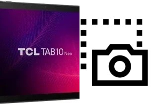 Captura de pantalla en TCL Tab10 Neo