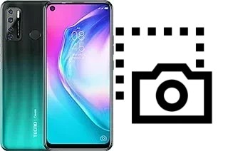 Captura de pantalla en Tecno Camon 16 S