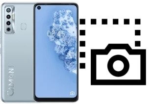 Captura de pantalla en Tecno Camon 17 Lite