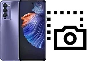 Captura de pantalla en Tecno Camon 18 P