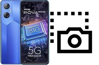 Captura de pantalla en Tecno Pova Neo 5G