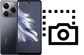 Captura de pantalla en Tecno Spark 20 Pro