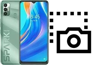 Captura de pantalla en Tecno Spark 7