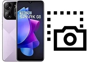 Captura de pantalla en Tecno Spark Go 2023