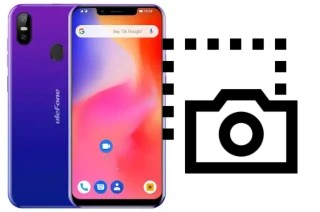 Captura de pantalla en Ulefone S10 Pro