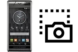 Captura de pantalla en Vertu Aster