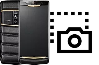 Captura de pantalla en Vertu Signature Touch (2015)