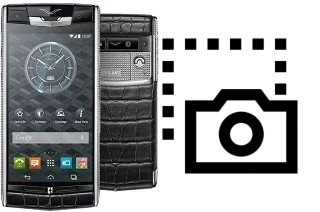 Captura de pantalla en Vertu Signature Touch