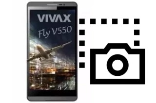 Captura de pantalla en Vivax Fly V550