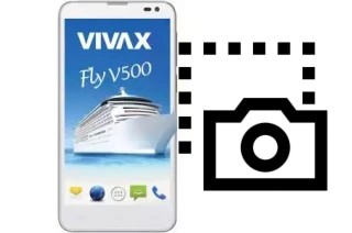 Captura de pantalla en Vivax Smart Fly V500