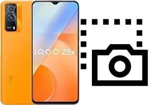 Captura de pantalla en vivo iQOO Z5x