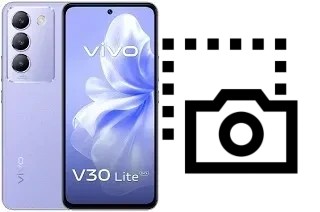 Captura de pantalla en vivo V30 Lite (ME)