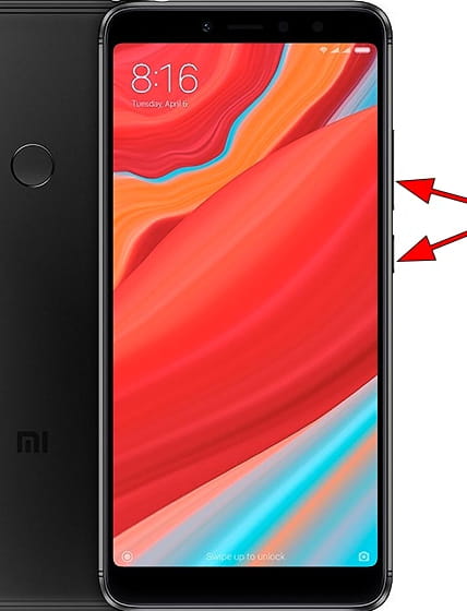 Captura de pantalla en Xiaomi Redmi S2 (Redmi Y2)