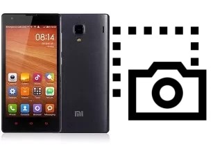 Captura de pantalla en Xiaomi Redmi 1S