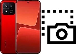 Captura de pantalla en Xiaomi 13