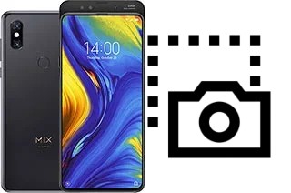 Captura de pantalla en Xiaomi Mi Mix 3 5G